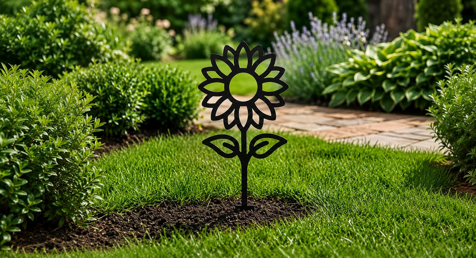 Figura Metálica Jardín